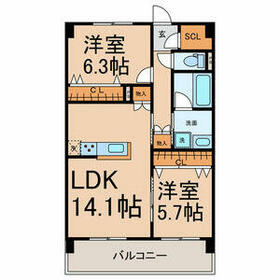 LEGAMEの間取り