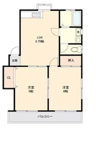 第2メゾン西川の間取り