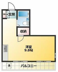 マンション高田の間取り