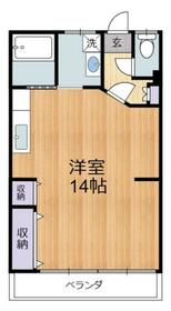 コーポラスエコーの間取り