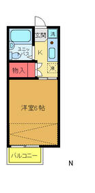 プルミエⅢの間取り