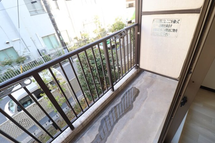 10/14 バルコニー