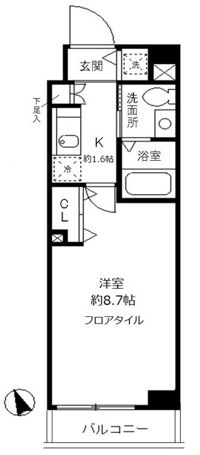 グロースメゾン用賀の間取り