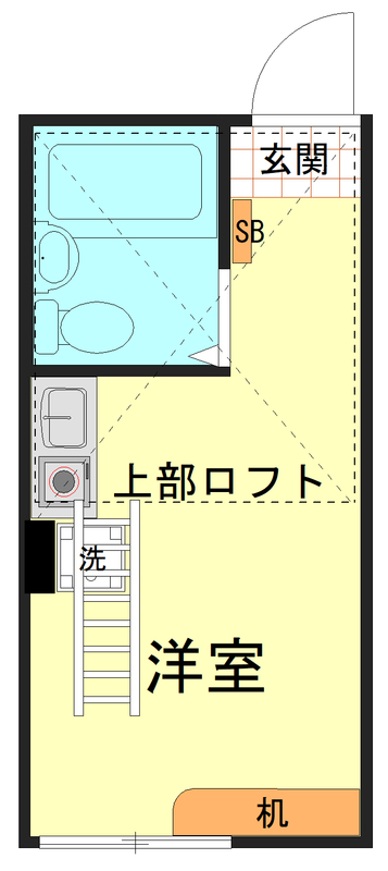 プレシャス蒲田の間取り