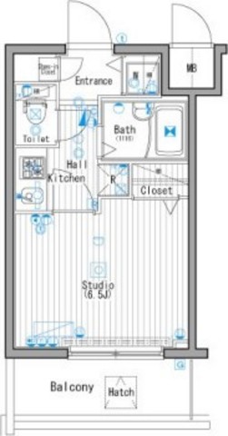 ガラ・ステーション木場の間取り
