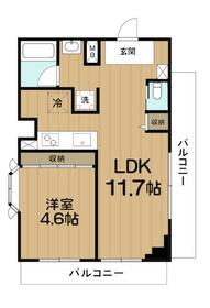 ラメゾンワダの間取り