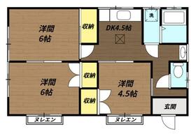 五井臨海貸家の間取り