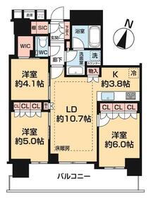アルファグランデ千桜タワーの間取り