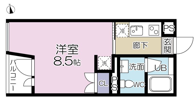 ベルエア練馬の間取り