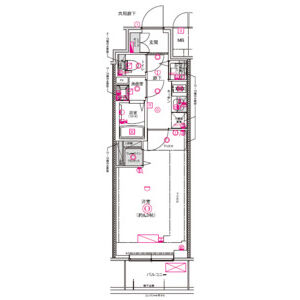 CREST TAPP名古屋山王の間取り