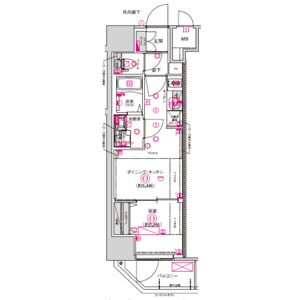 CREST TAPP名古屋山王の間取り