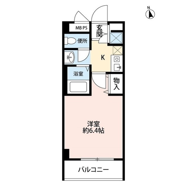 アンプルール ベトン 川口の間取り