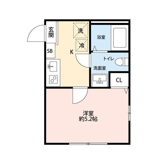 Keep Lagoon桜ヶ丘 A棟の間取り