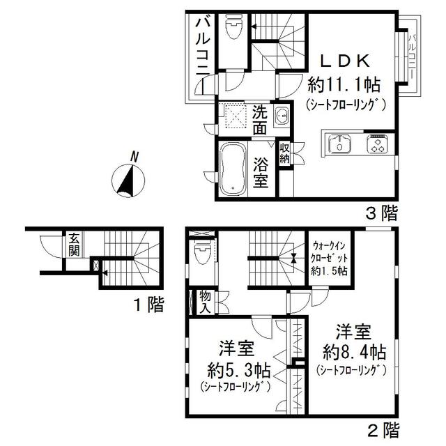 Crystal Palaceの間取り