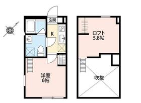 AXIS TACHIKAWAの間取り