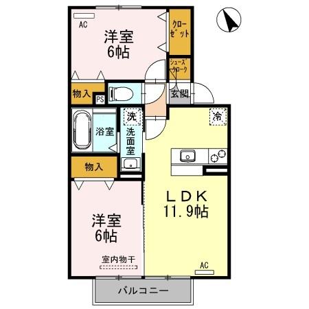 アレグリアの間取り