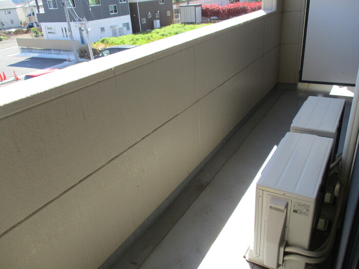 12/25 バルコニー