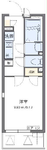 レオネクストベイヴィレッジの間取り