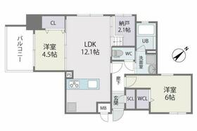 MODERN ASPIRATION平尾駅前の間取り