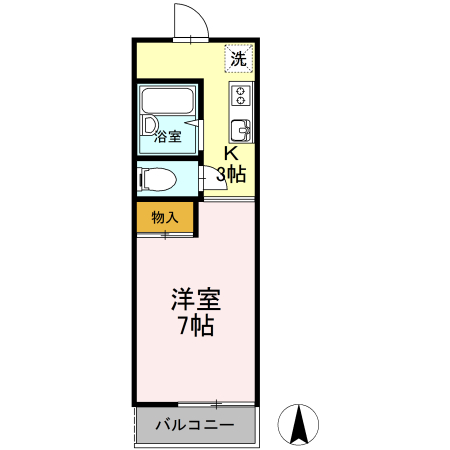 フォレストⅣの間取り