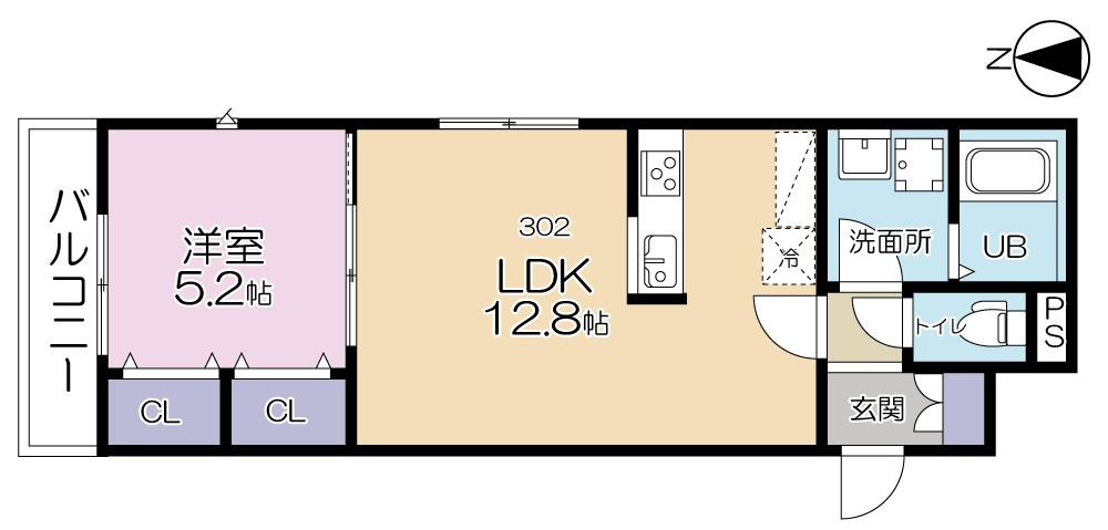 Re Tour Aoi (ル・トゥール アオイ)の間取り
