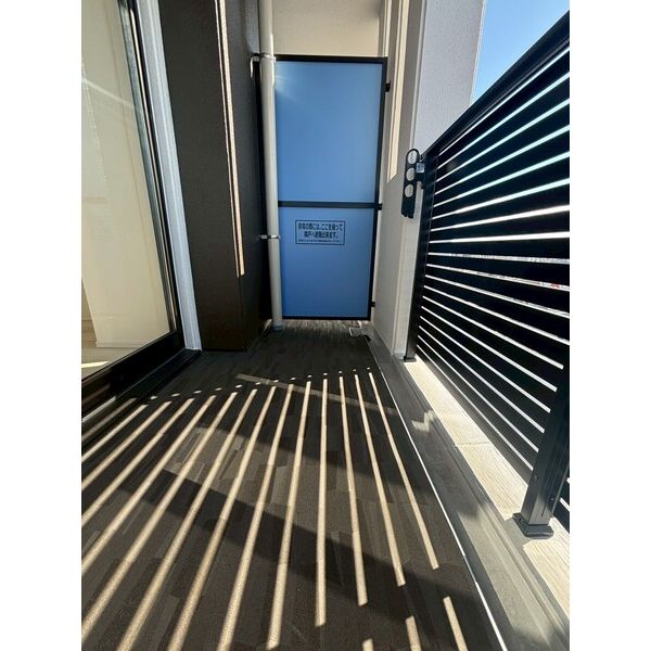 12/22 バルコニー