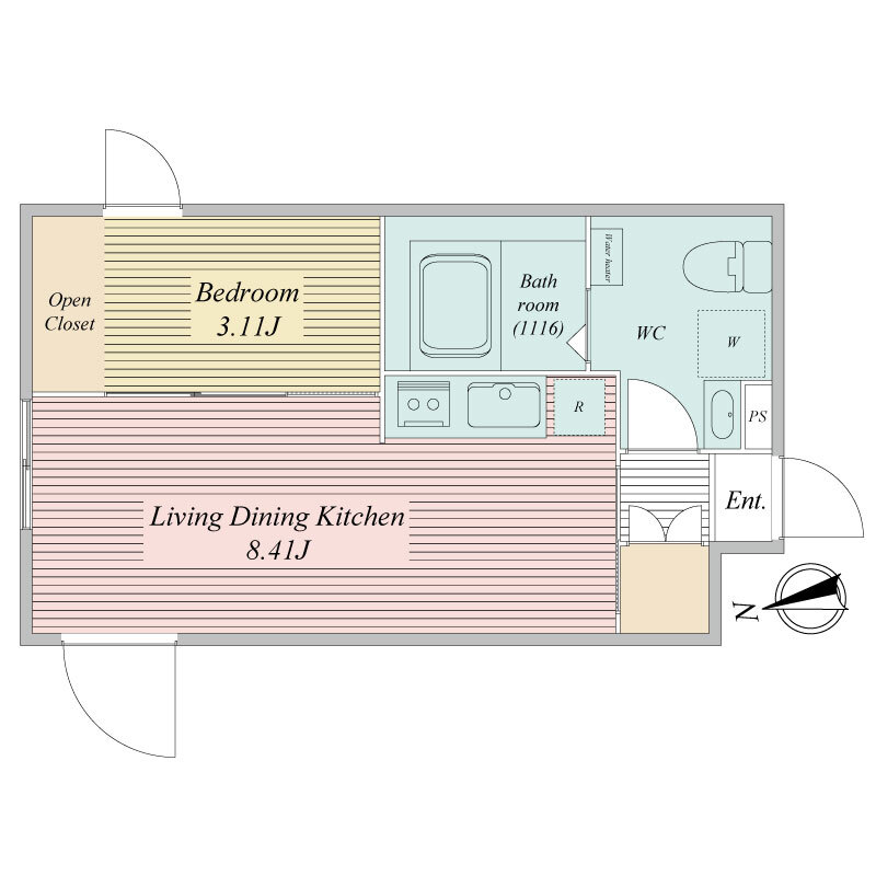 LiveFlat馬込の間取り