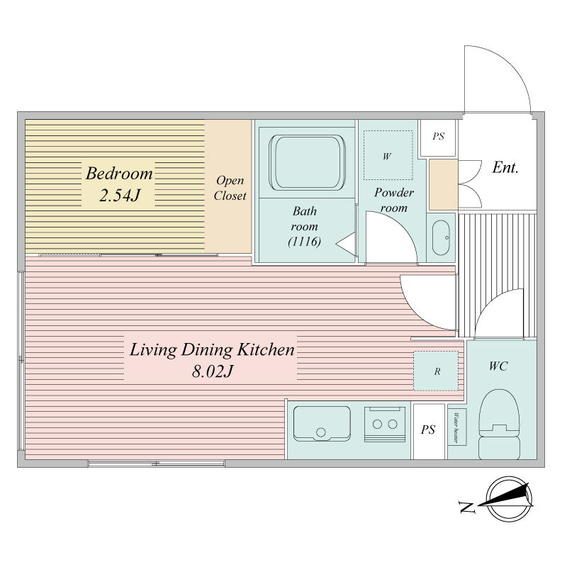 LiveFlat馬込の間取り