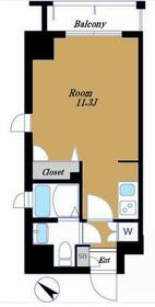 エクシム門前仲町の間取り