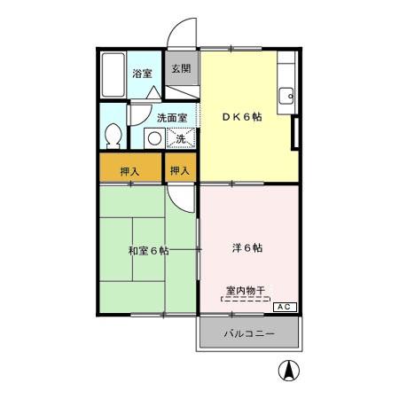 パストラルの間取り