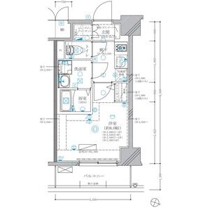 ディアレイシャス東別院Ⅳの間取り