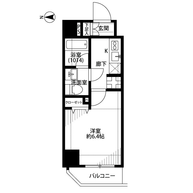 プレール・ドゥーク品川シーサイドの間取り