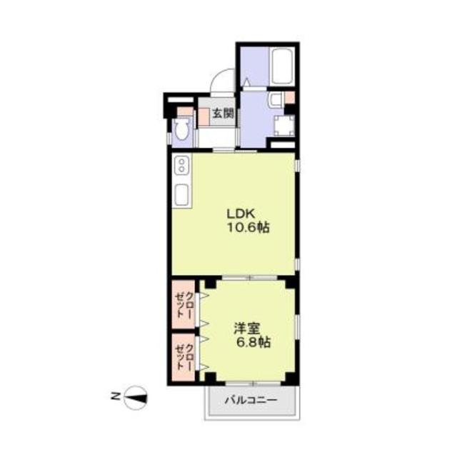 (仮称)江東区大島7丁目賃貸計画の間取り