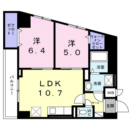 シエスタ キーの間取り