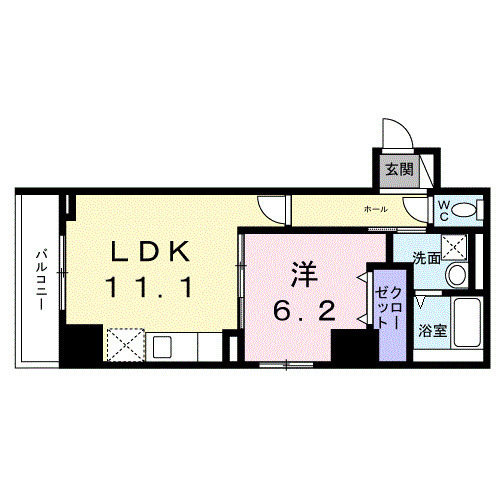 シエスタ キーの間取り