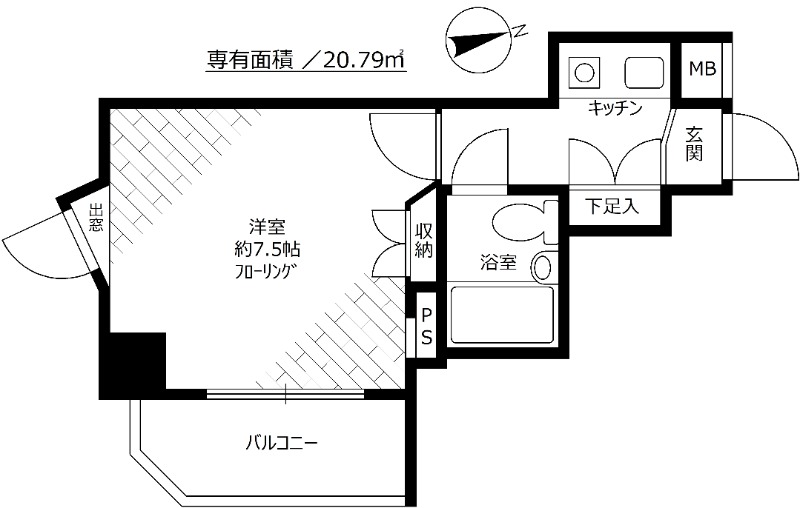 ダイアパレス池尻大橋の間取り
