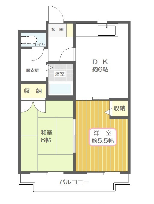 ドエル南葛西の間取り