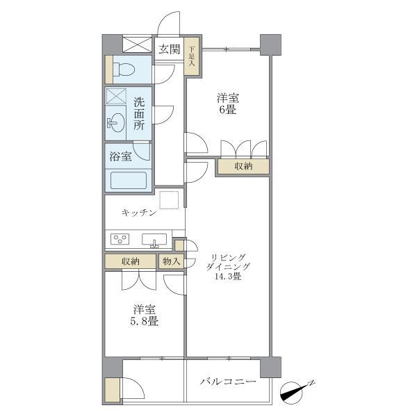 KDXレジデンス宮前平の間取り