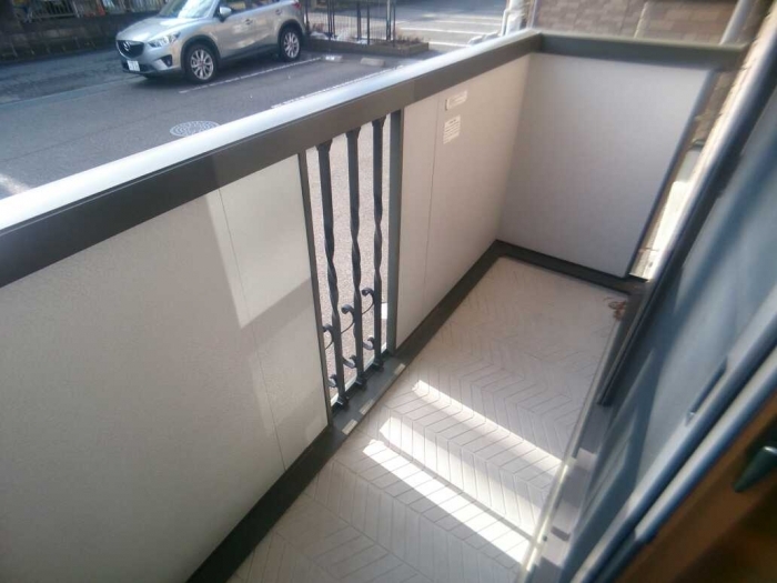 12/28 バルコニー