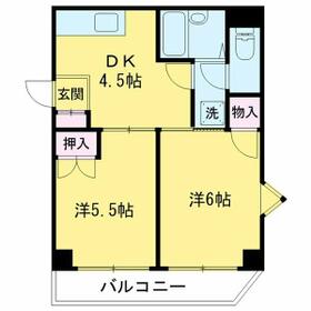 アルベールの間取り