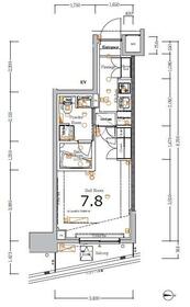 XEBEC大鳥居ASYLCOURTの間取り