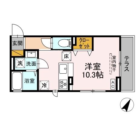 アリエッタの間取り