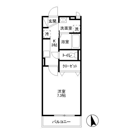 グランモア青葉の間取り