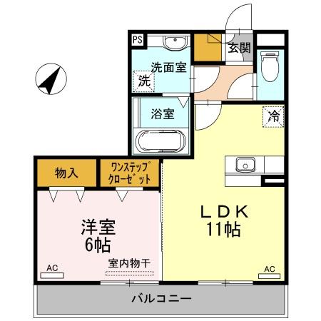 マイ・プラザⅥの間取り