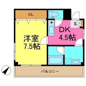 キャッスルM&Kの間取り