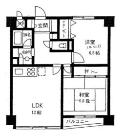 ローズマンション五日市の間取り