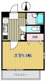 カレッジハウス15の間取り
