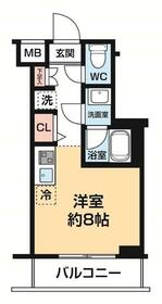 ARCOBALENO KAWASAKI WESTの間取り