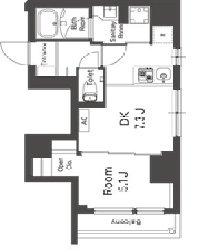 Belleviage Kuramaeの間取り