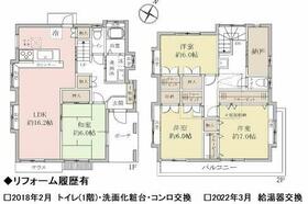 見沼区中川戸建の間取り